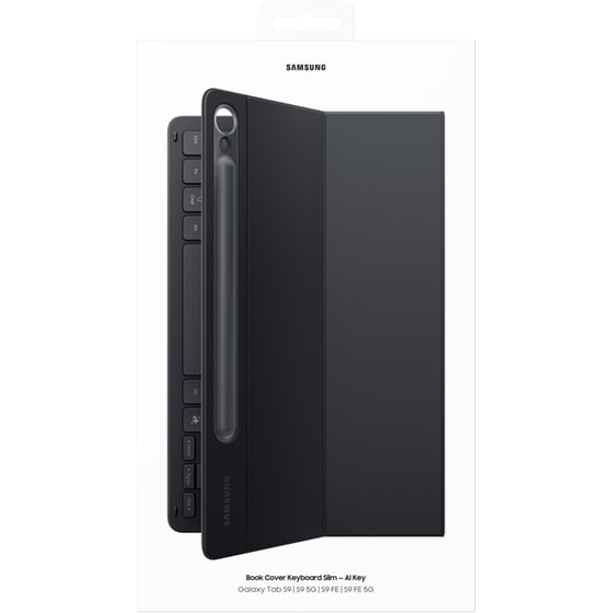 Samsung Book Cover Keyboard Slim - AI Key για Galaxy Tab S9/S9 FE/S10 FE/S10 Lite - Black image 13