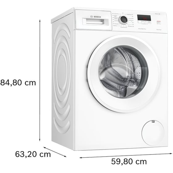BOSCH WGE02400GR 7 kg 1.400 Στροφές Λευκό Πλυντήριο Ρούχων image 8