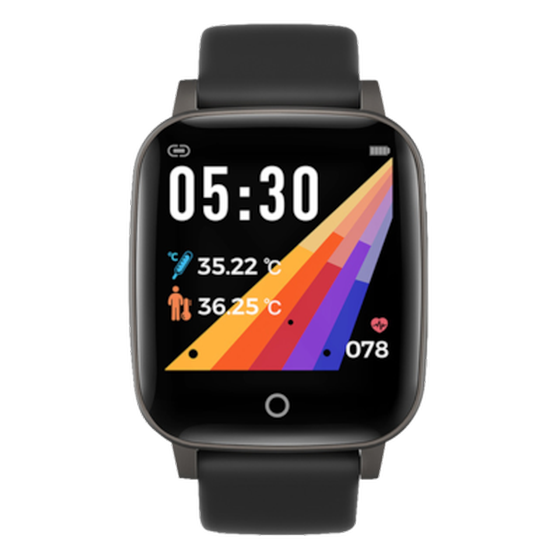 Smartwatch Lemfo T1 33mm - Μαύρο image 0