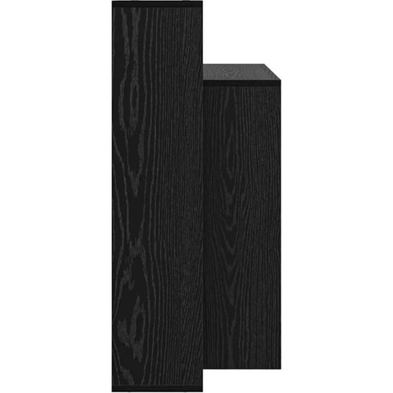 Γραφείο VidaXL από Επεξεργασμένο Ξύλο 100x40x90 cm - Μαύρη Οξιά image 5
