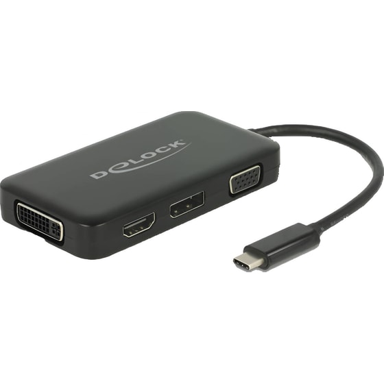 Docking Station DeLock 63929 4-Port συμβατό με USB-C image 0