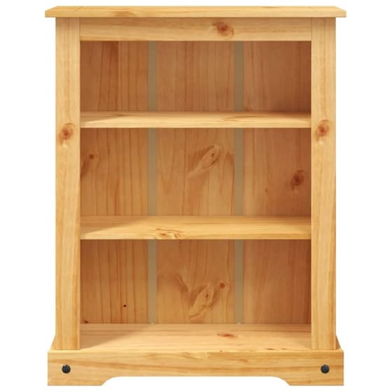 Βιβλιοθήκη VidaXL από Μασίφ Ξύλο Πεύκου 81x29x100 cm - Καφέ image 2