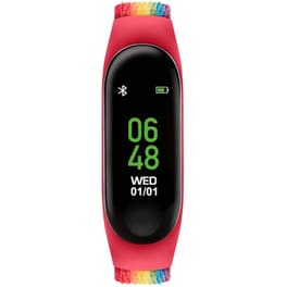 Activity Tracker Tikkers Παιδικό Με Υφασμάτινο Λουράκι - Red