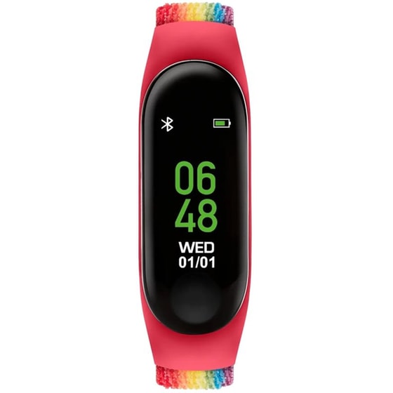 Activity Tracker Tikkers Παιδικό Με Υφασμάτινο Λουράκι - Red image 0