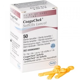 Βελόνες Μετρητή Σακχάρου COAGUCHEK SOFTCLIX (50τμχ)
