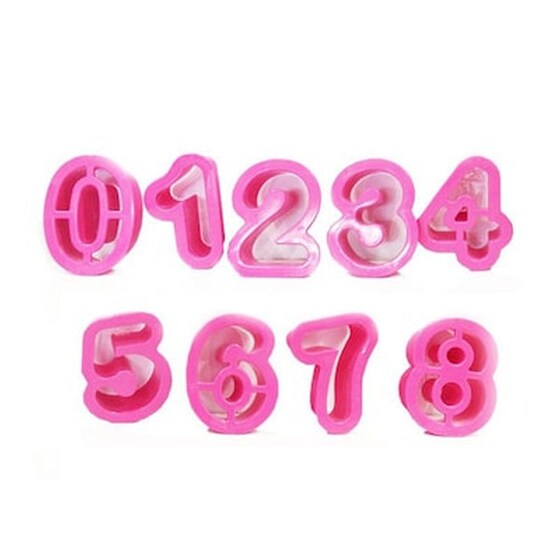 Κουπ-πατ Αριθμοί Σετ 9 Τμχ image 1