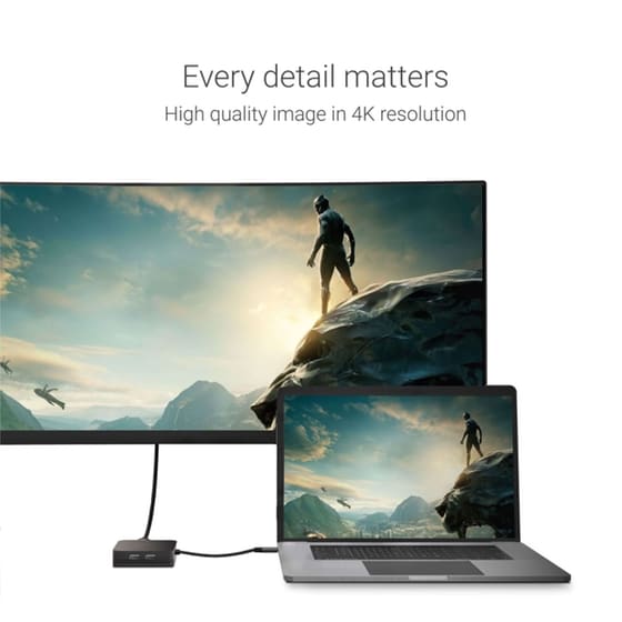 Docking Station Green Cell HUB 2 6-Port USB 3.0 συμβατό με USB-C image 7