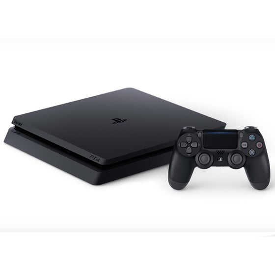 Sony PlayStation 4 - 1TB Slim D Chassis & 2ο Χειριστήριο (μαύρο) image 2
