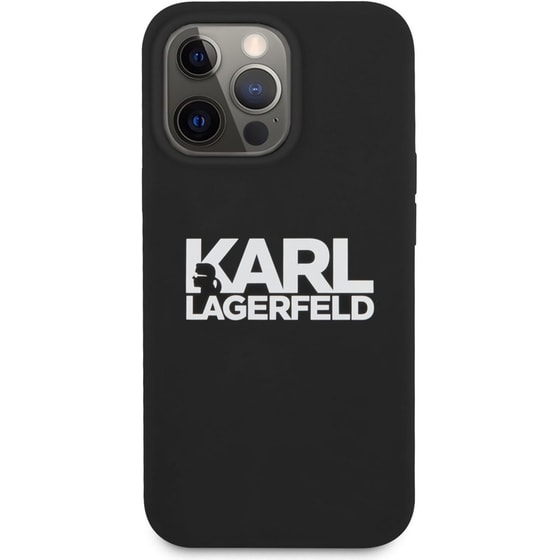 Θήκη Apple iPhone 13 Pro - Karl Lagerfeld Hard Case Stack Logo Back - Black image 0
