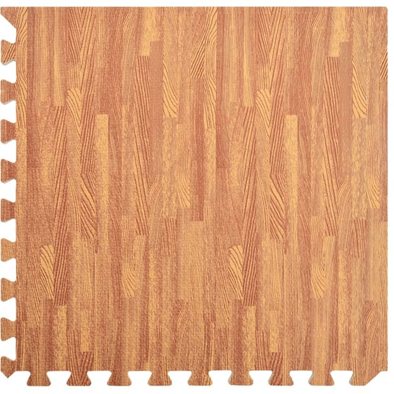 Δάπεδο Γυμναστικής VidaXL από EVA Foam Σετ 6 Τμχ 60x60 cm - Καφέ image 5