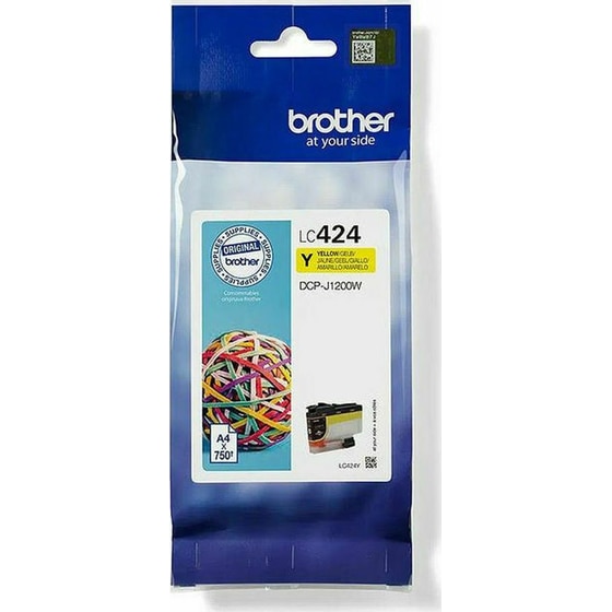 Brother LC424Y Κίτρινο Μελάνι Εκτυπωτή BRO-LC-424Y image 2