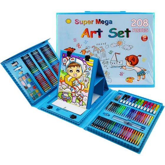 Σετ Ζωγραφικής Aria&nbsp;Trade Βαλιτσάκι&nbsp;Μεταφοράς (208 Τεμάχια) image 3