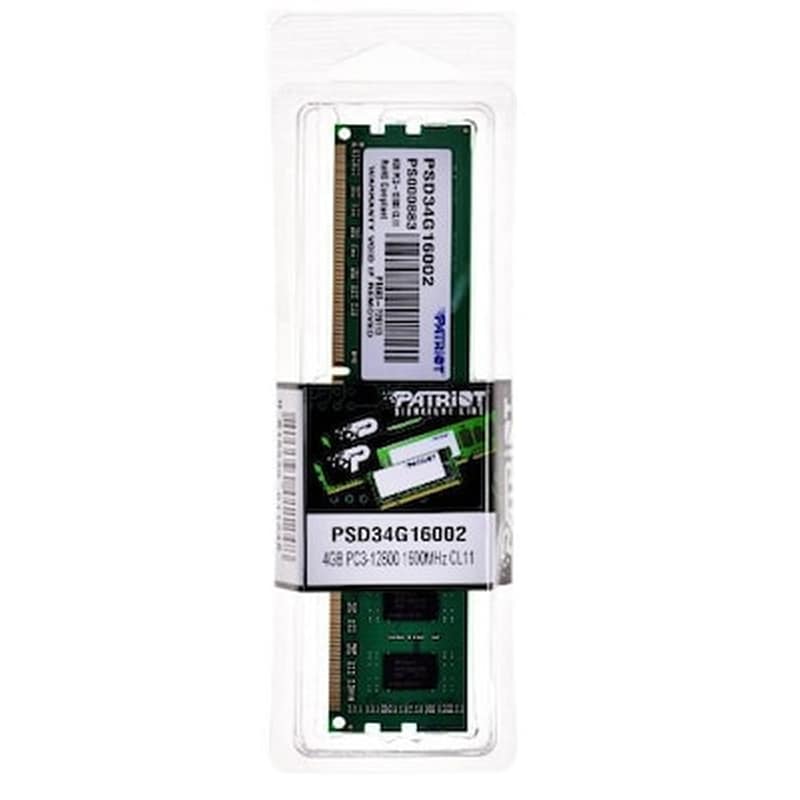 Patriot Signature PSD34G16002 DDR3 1600MHz (1x4GB)