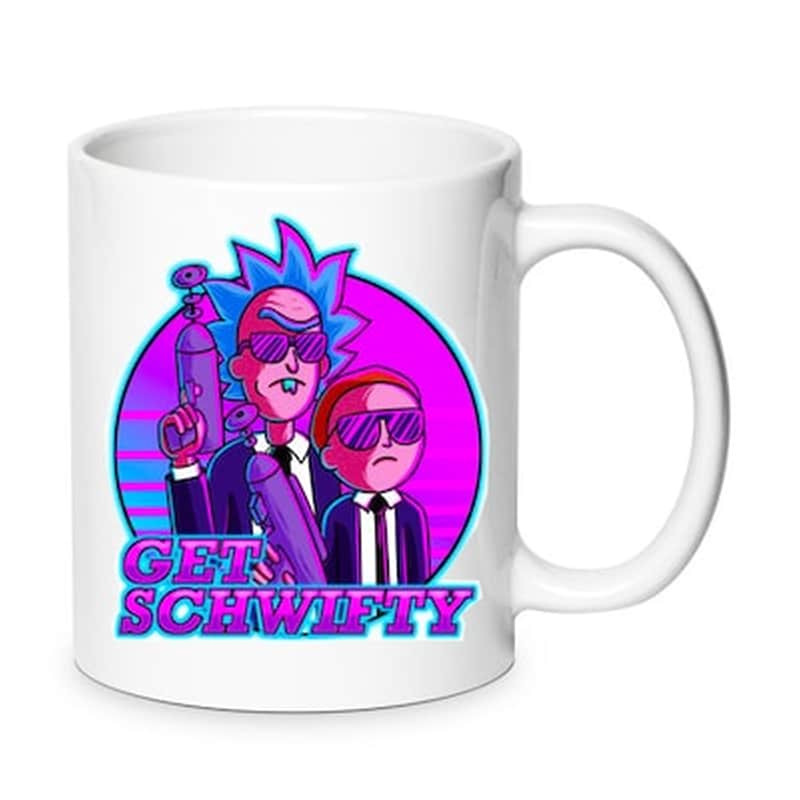 Κούπα Rick and Morty Νo4 Κεραμική 330 ml - Rick Sanchez Morty Smith