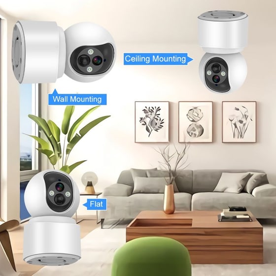 Ασύρματη IP Camera Levofast JK42-VQ001 HD Επιτραπέζια με WiFi image 2