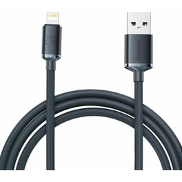 Καλώδιο δεδομένων Baseus Crystal Shine Series Usb to Lightning 2m - Black