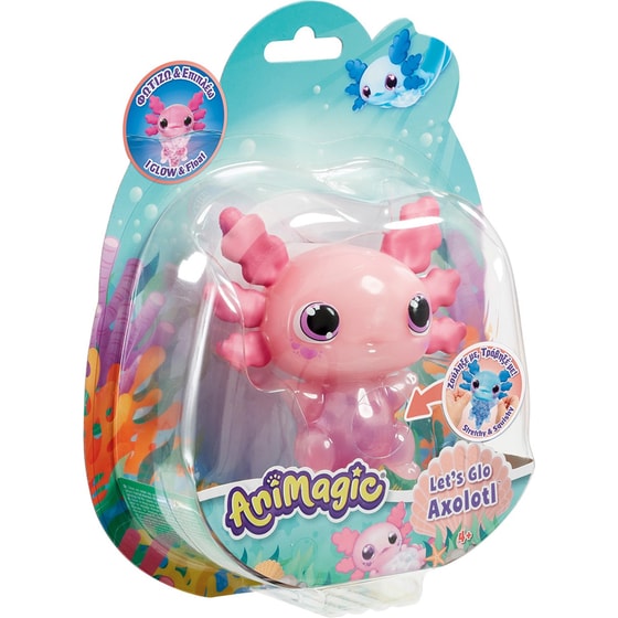 Animagic Φιγούρα Νερού Let's Glo Axolotl image 11