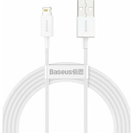 Καλώδιο φόρτισης Baseus USB-A σε Lightning Superior Series , Fast Charging 2m - Λευκό