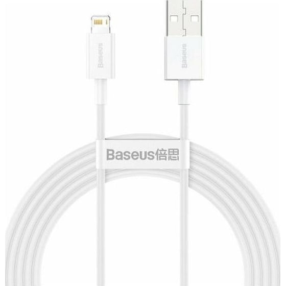 Καλώδιο φόρτισης Baseus USB-A σε Lightning Superior Series , Fast Charging 2m - Λευκό image 0