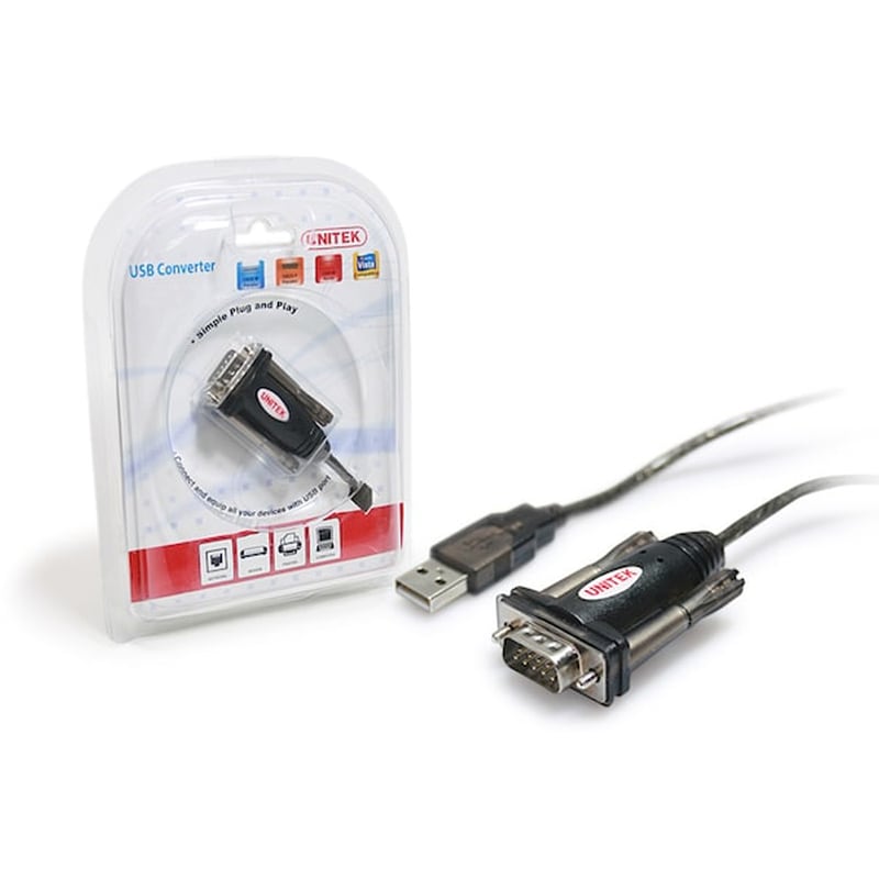 Καλώδιο Unitek USB-A Male σε Serial Male - 1.5m