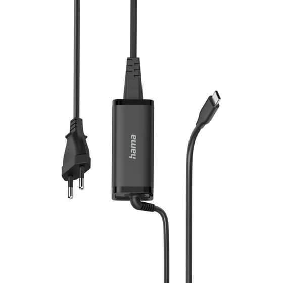Τροφοδοτικό Laptop Hama 00200023 65W - Μαύρο image 3