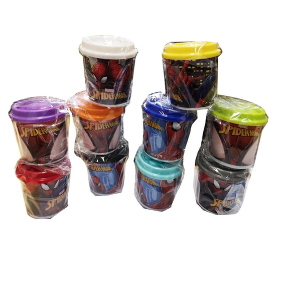 AS Company Πλαστελίνη Marvel Spiderman Μονό Βαζάκι image 1