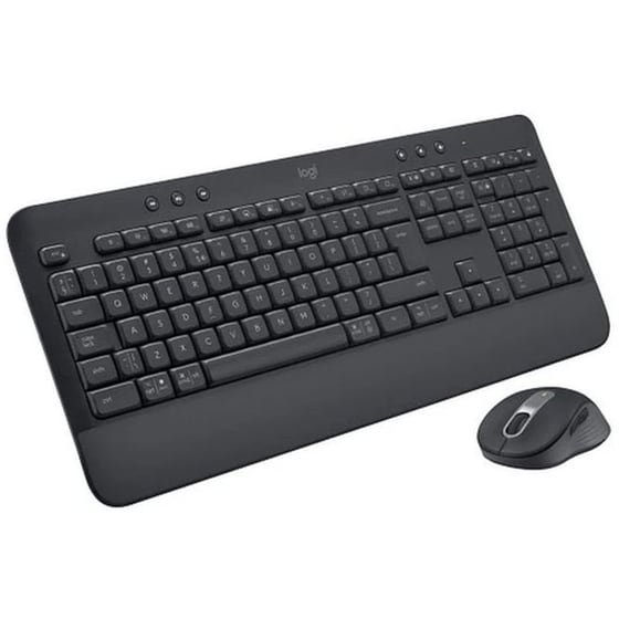 LOGITECH MK650 Ασύρματο Πληκτρολόγιο/Ποντίκι σετ - Μαύρο (US) image 1