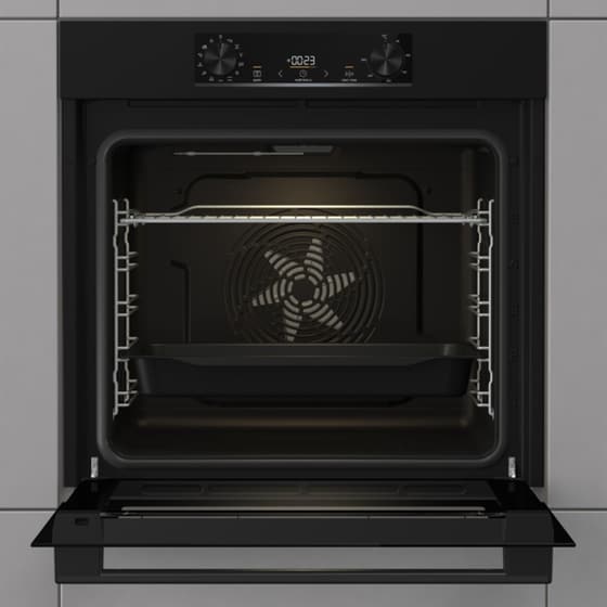 GORENJE BOP6737E02BK & GI601FMC 77 Lt Μαύρο Eντοιχιζόμενο Σετ Φούρνος και Εστία image 3