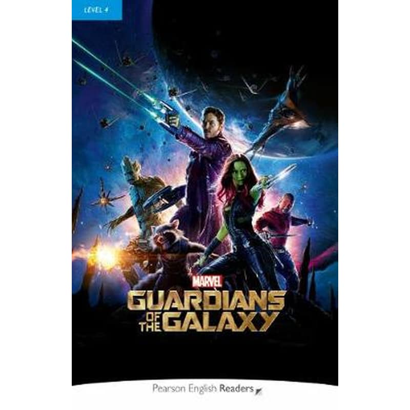 Pearson English Readers Level 4: Marvel - The Guardians of the Galaxy 1 (Book + CD)