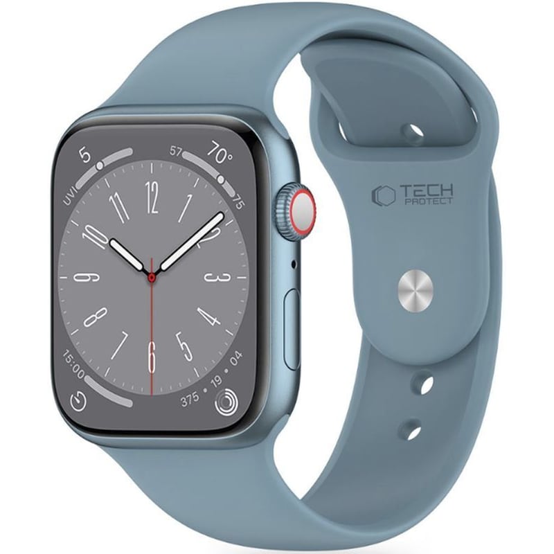 Λουράκι Tech-Protect Silicone για Apple Watch 49/46/45/44mm - Winter Blue