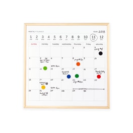 Πίνακας Kikkerland Planner Λευκός