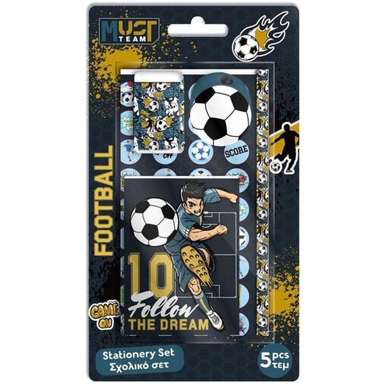 Σετ Γραφής Must Team Boy (5 Τεμάχια) image 0