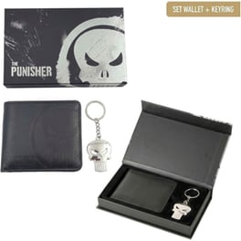 Σετ Cerda με Πορτοφόλι &Μπρελόκ Marvel - Punisher