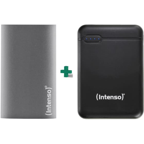 Intenso Premium USB 3.2 SSD 512GB 1.8" - Γκρι + ΔΩΡΟ Powerbank 10000mAh image 0