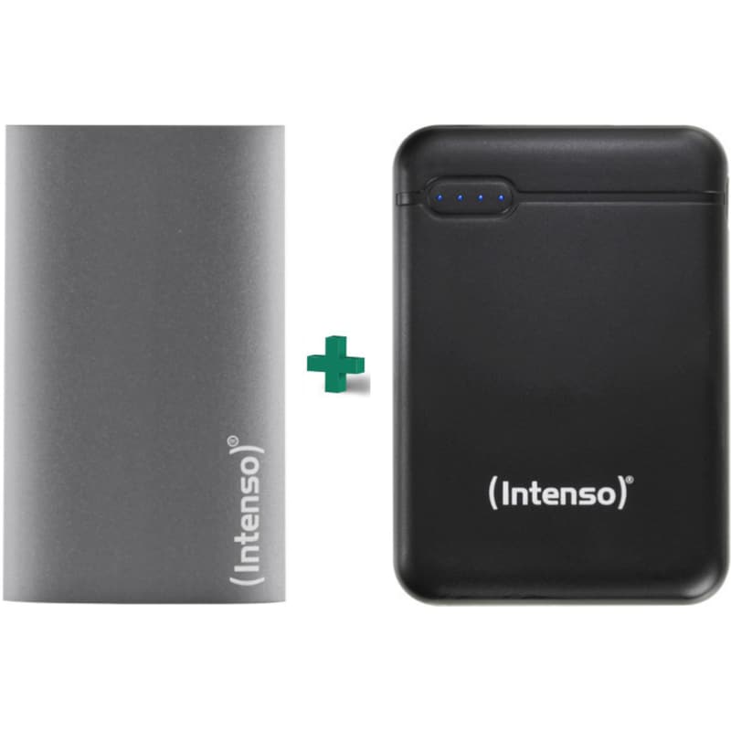 INTENSO Intenso Premium USB 3.2 SSD 512GB 1.8 - Γκρι + ΔΩΡΟ Powerbank 10000mAh