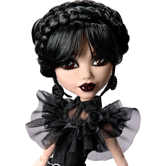 Mattel Κούκλα Συλλεκτική Monster High x Wednesday Rave'n Dance Φόρεμα image 4