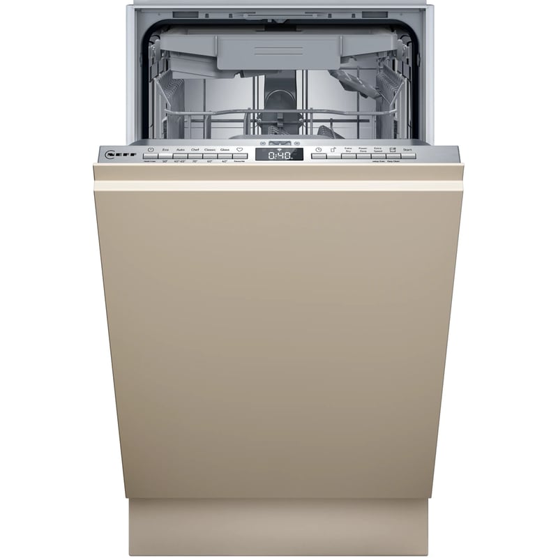 NEFF S875EMX35E για 10 Σερβίτσια Μπεζ Εντοιχιζόμενο Πλυντήριο Πιάτων