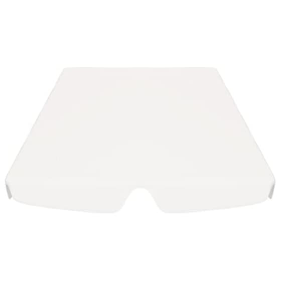 Vidaxl Πανί Ανταλλακτικό Για Κούνια Κήπου Λευκό 226x186 Εκ. 270 Γρ./μ² image 4