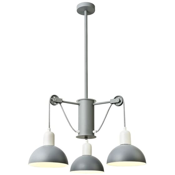 Φωτιστικό Οροφής Τρίφωτο Aca Cezanne Eg5793p58g Μεταλλικό - Γκρι image 0