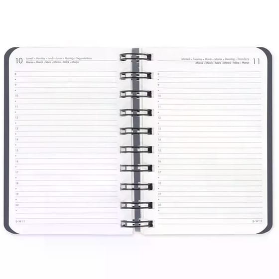 Ημερολόγιo Ημερήσιο Legami 2026 12Μ Small Spiral Moth image 2