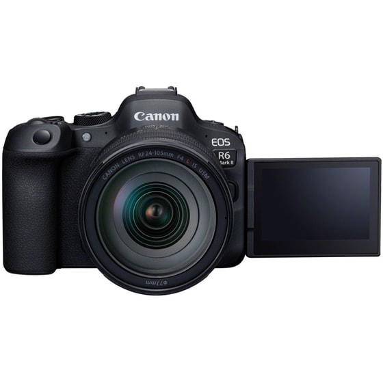 Φωτογραφική Μηχανή Mirrorless Canon EOS R6 MARK II & & Φακός Canon RF 24-105mm F4L IS USM - Μαύρο image 1