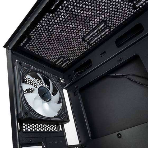 Κουτί Desktop Kolink Unity Peak ARGB Midi Tower Showcase - ATX 400mm Clearance 4 ARGB Fans - Μαύρο image 6