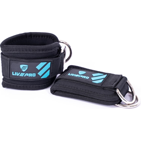 Ιμάντες Γυμναστικής Livepro Β-8711 Αστραγάλου One Size - Μαύρο image 2