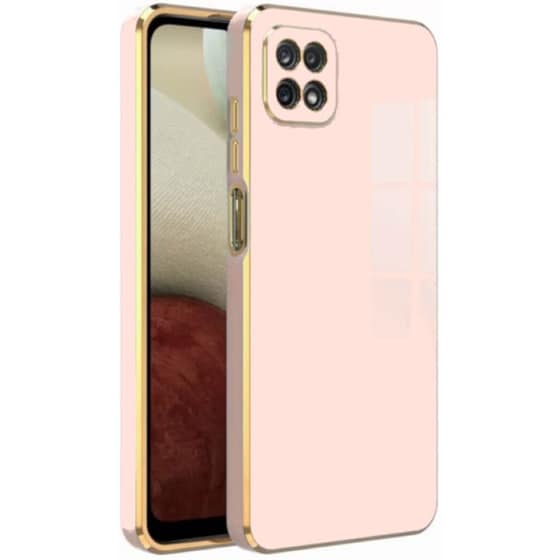 Θήκη Samsung Galaxy A22 5G - Bodycell Gold Plated - Pink image 0