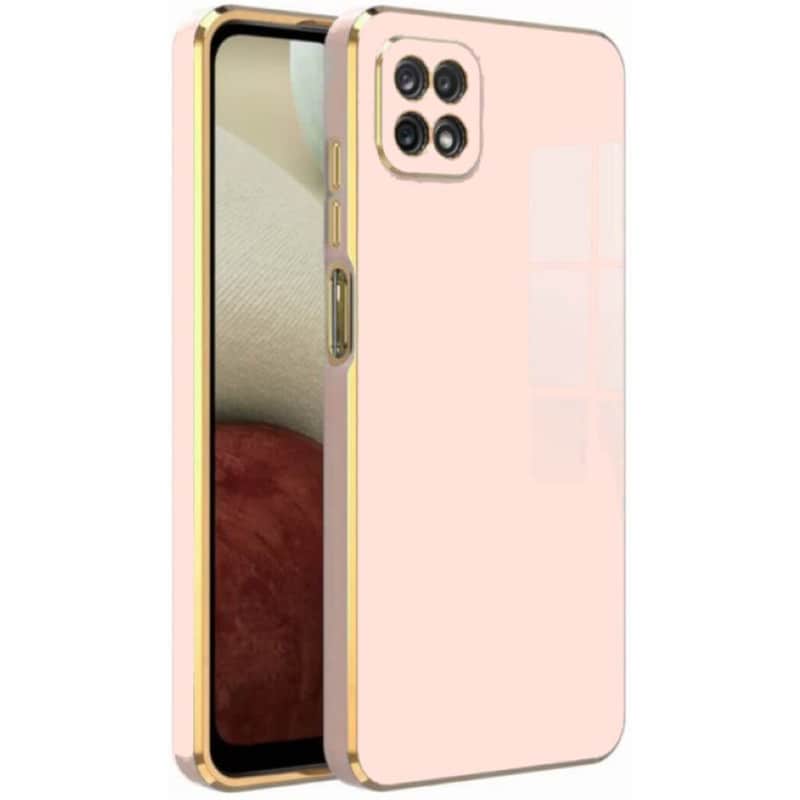 Θήκη Samsung Galaxy A22 5G - Bodycell Gold Plated - Pink