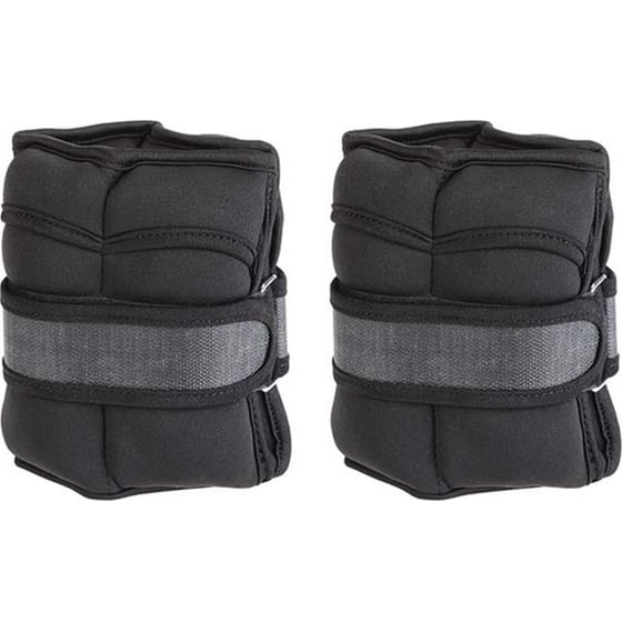 Βαράκια Άκρων 2 x 1.25kg Σταθερού Βάρους Bakaji από Νεοπρένιο - Μαύρο image 0
