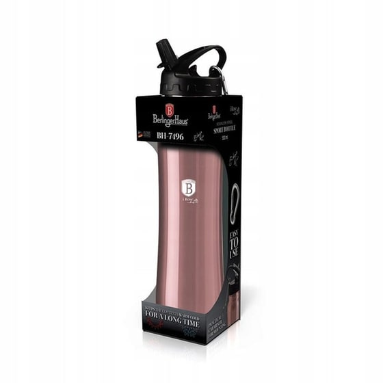 Μπουκάλι Θερμός Berlinger Haus Ανοξείδωτο I-rose 500ml image 1