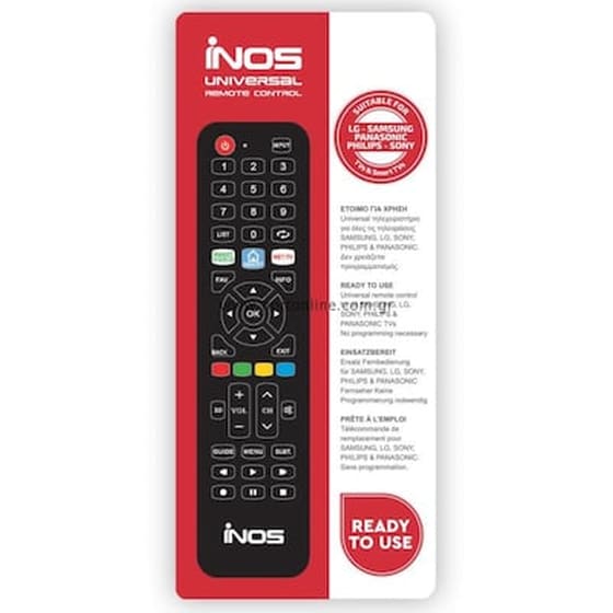 Remote Control Inos For Samsung - Lg - Panasonic - Philips - Sony Smart Tvs - Tvs image 0