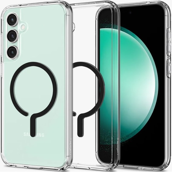 Θήκη Samsung Galaxy S23 FE - Spigen Ultra Hybrid Onetap Ring Magsafe - Διάφανο image 0