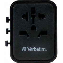 Φορτιστής Verbatim UTA-02 PD61W USB-C/USB-A 20W - Μαύρο